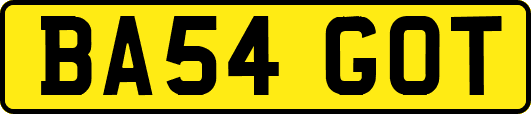 BA54GOT