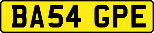 BA54GPE