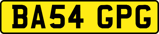 BA54GPG