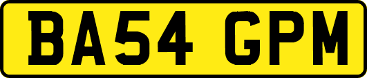 BA54GPM
