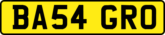 BA54GRO