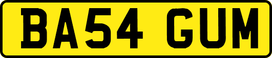BA54GUM