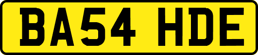 BA54HDE