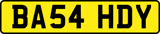 BA54HDY