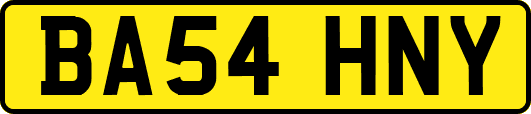 BA54HNY