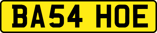 BA54HOE