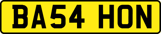BA54HON