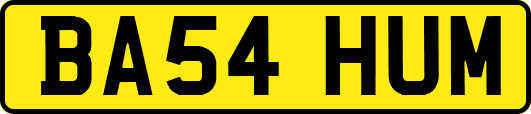 BA54HUM