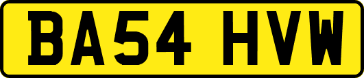 BA54HVW