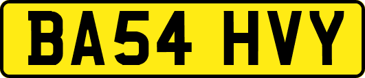 BA54HVY