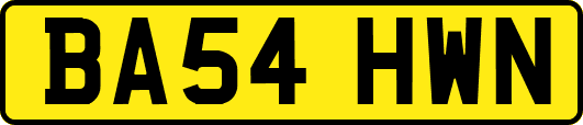 BA54HWN