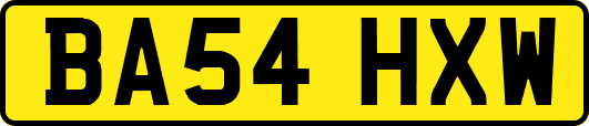 BA54HXW