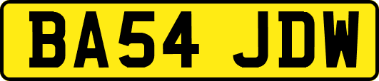 BA54JDW