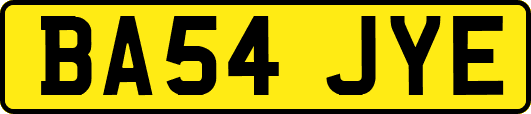 BA54JYE