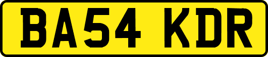 BA54KDR