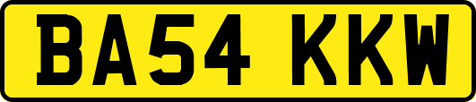 BA54KKW