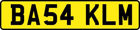 BA54KLM