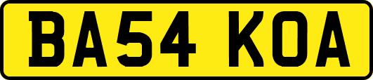 BA54KOA