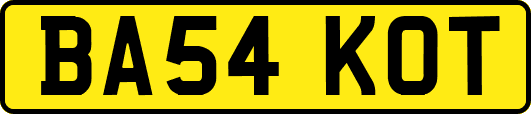 BA54KOT