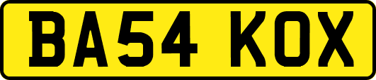 BA54KOX