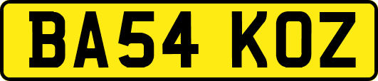 BA54KOZ