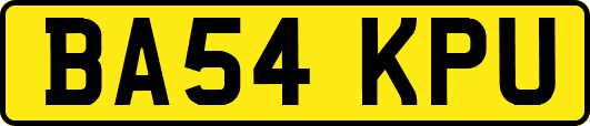 BA54KPU