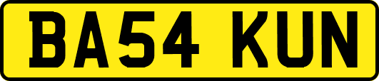 BA54KUN
