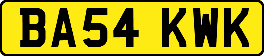 BA54KWK