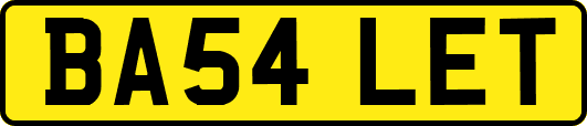 BA54LET