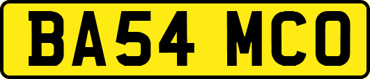 BA54MCO