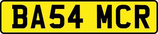 BA54MCR