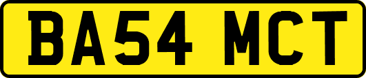 BA54MCT