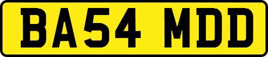 BA54MDD