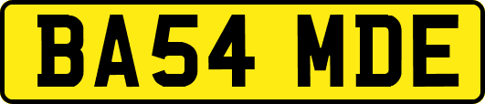 BA54MDE