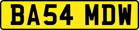 BA54MDW