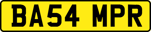 BA54MPR