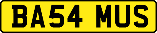 BA54MUS