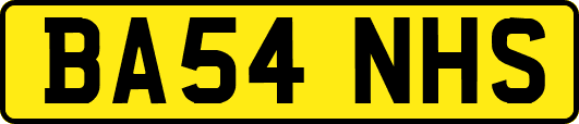 BA54NHS