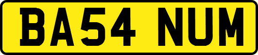 BA54NUM