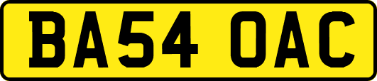 BA54OAC
