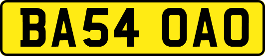 BA54OAO