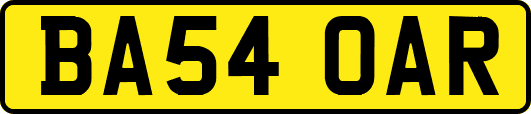BA54OAR