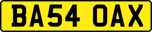 BA54OAX