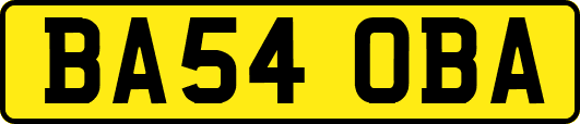 BA54OBA