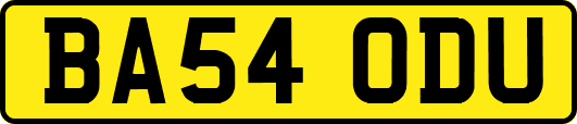 BA54ODU