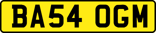 BA54OGM