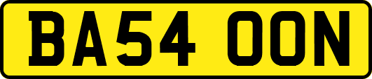 BA54OON