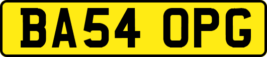 BA54OPG