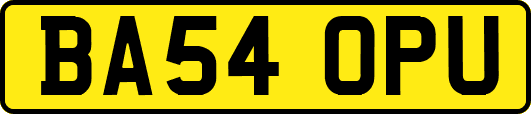 BA54OPU