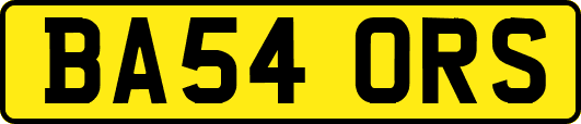 BA54ORS